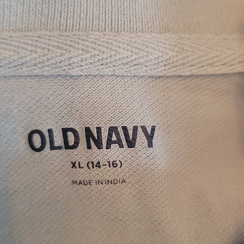 OLD NAVY‎ NeW Bundle of 3 Boy's Light Blue Long Sleeve School Uniform Polo Shirt